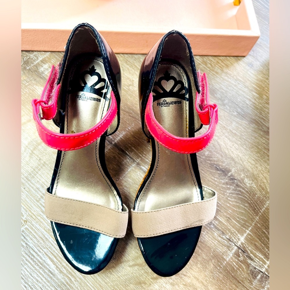 FERGALICIOUS A6870M1900 PATTIE shoes slingback sz 6 M by FERGIE pumps